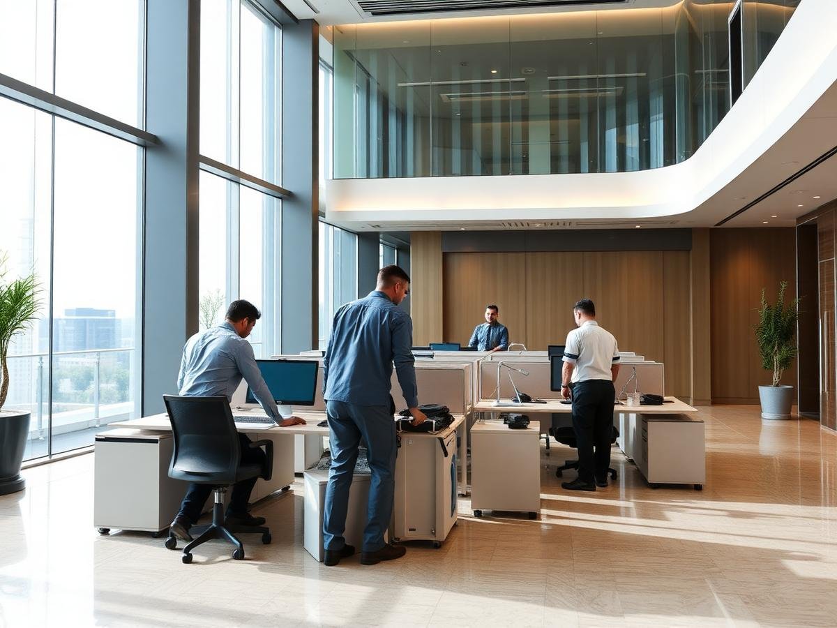Office relocation in Abu Dhabi